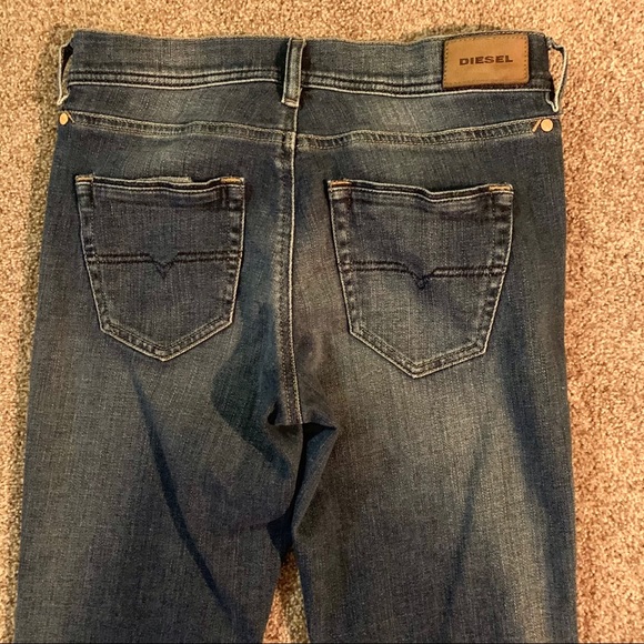 Diesel Lowleeh Slim Bootcut Jeans - Picture 6 of 7